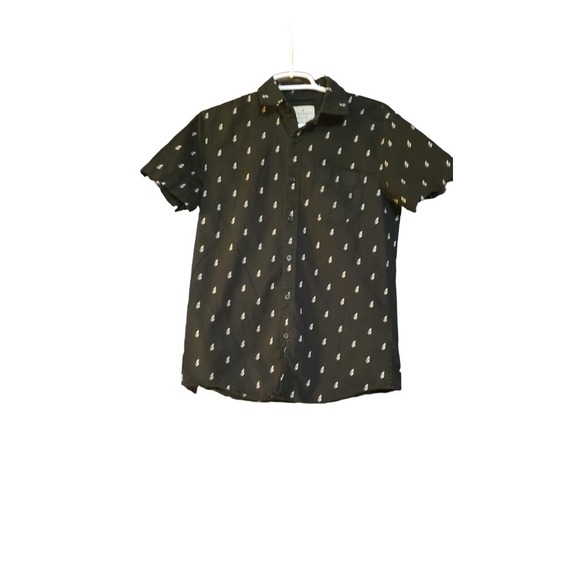 American Eagle Outfitters Other - American Eagle Outfitters Seriously Soft Men Boy XS Shirt Black Lightening Bolts